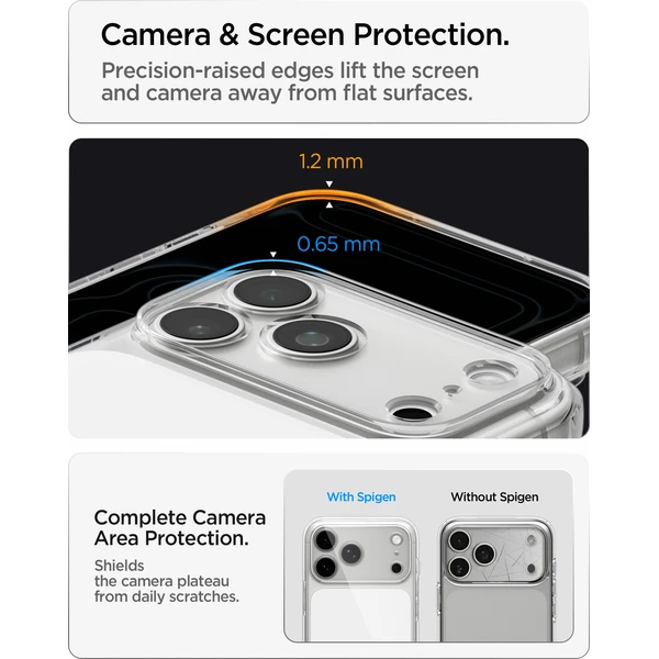 Spigen Ultra Hybrid T MagSafe kryt iPhone 18 Pro Max/17 Pro Max glossy white - Pouzdra - Obrázek 84644502e58843f39b216348fac1713b