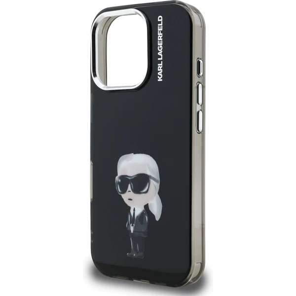 Karl Lagerfeld IML Aquarelle Karl kryt iPhone 16 Pro černý - Pouzdra - Obrázek 8498174298b54ad0a5fbb8fc752aa02c