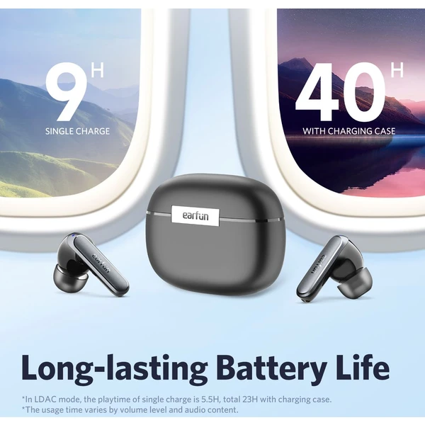 EarFun Air 2 bezdrátová sluchátka TW210B TWS černá - Sluchátka - Obrázek 84B2000J01