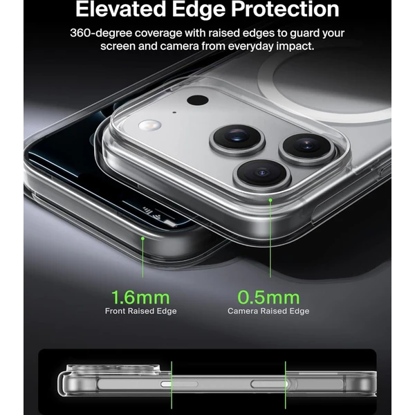 Belkin SheerForce MagSafe kryt iPhone 17 Pro čirý - Pouzdra - Obrázek 84CN000K01