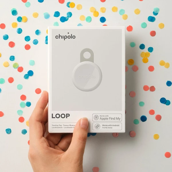 Chipolo LOOP Bluetooth lokátor bílý - Lokátory - Obrázek 84DJ000K01