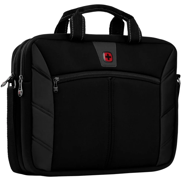 WENGER SHERPA 16" dvojitá tenká brašna na notebook černá - Batohy - Obrázek 84I1000P01