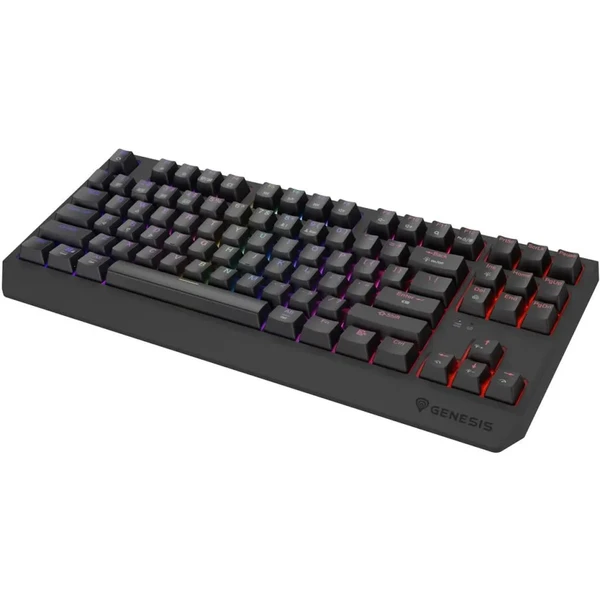 Genesis THOR 230 TKL RGB bezdrátová mechanická klávesnice černá Outemu Red - Klávesnice - Obrázek 84I5000O01