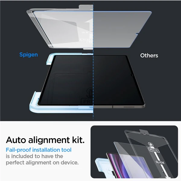 Spigen Glass tR EZ Fit 1 Pack tvrzené sklo Samsung Galaxy Tab S9 Ultra/Tab S10 Ultra - Ochranné folie a skla - Obrázek 84JA000601