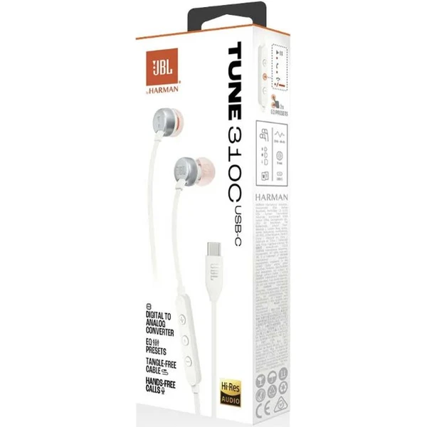 JBL Tune 310C sluchátka bílá - Sluchátka - Obrázek 84S6000P01