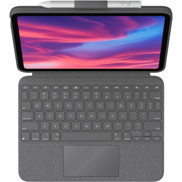 Logitech Combo Touch pouzdro s CZ/SK klávesnicí a trackpadem pro iPad 10.9' (2022)/iPad 11 (2025) - Pouzdra s klávesnicí - Obrázek 84S8000P01