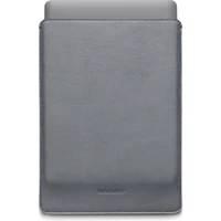 Woolnut Leather Sleeve kožené pouzdro MacBook Pro 13"/MacBook Air 13" šedé - Pouzdra