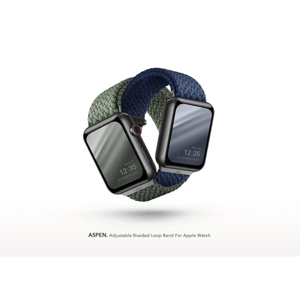 UNIQ Aspen Braided řemínek Apple Watch 42/41/40/38mm růžově zlatý - Řemínky - Obrázek 84YR600301