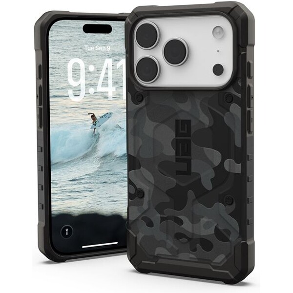 UAG Pathfinder Magsafe kryt iPhone 17 Pro Midnight Camo SE