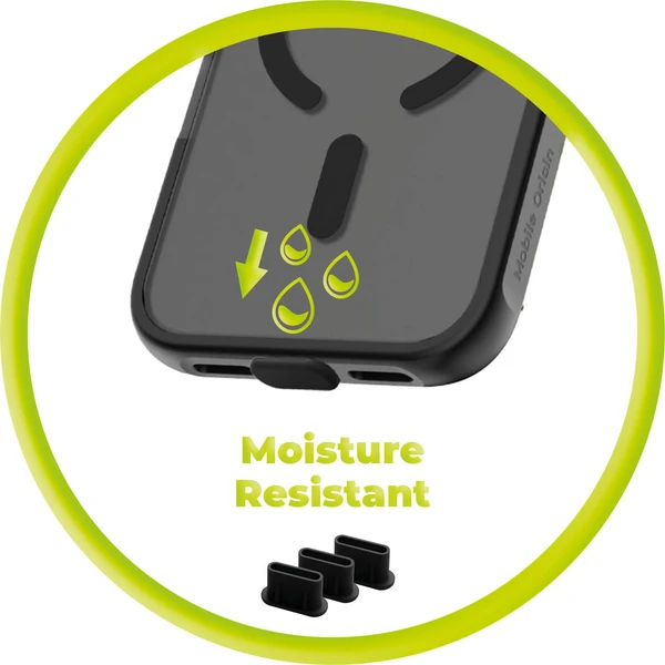 Mobile Origin USB-C Dust Plug & Cleaning Brush sada ochranných kryt a štětečku černá/čirá - Čistící sady - Obrázek 84c157c8f0554e8d89333ac6d780c980