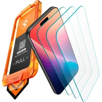 Spigen Glass tR AlignMaster S sklo iPhone 17 Pro Max (3 ks) - Ochranné folie a skla