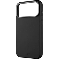FIXED MagLeather kožený kryt s MagSafe Apple iPhone 17 Pro Max černý - Pouzdra