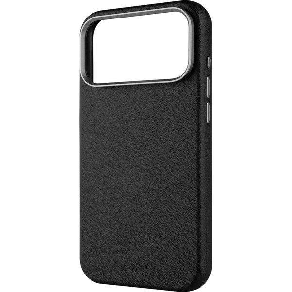 FIXED MagLeather kožený kryt s MagSafe Apple iPhone 17 Pro Max černý