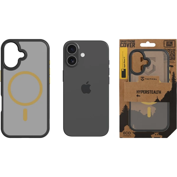 Tactical MagForce Hyperstealth 2.0 kryt iPhone 17 Black/Yellow - Pouzdra - Obrázek 85304c4666ef444aa2f3fdebc8aa16a2