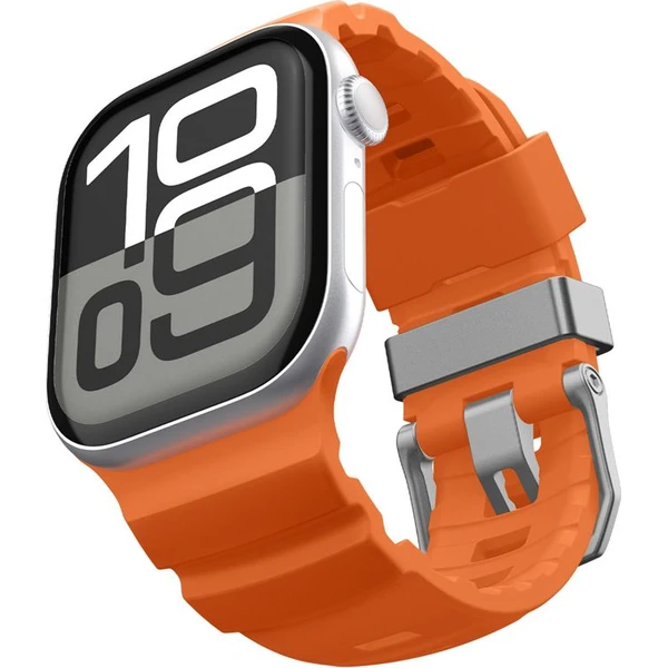 Spigen Silicone Band řemínek Apple Watch 49/46/45/44mm oranžový - Řemínky - Obrázek 85307e6d0e1a405485b62bdb839ff46d