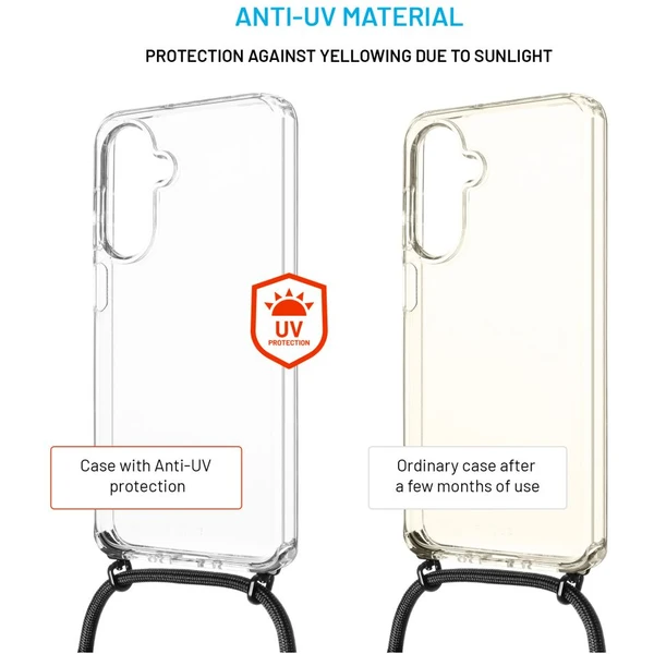 FIXED Pure Neck kryt s černou šňůrkou na krk pro Samsung Galaxy A26 5G - Pouzdra - Obrázek 853384727f734962a423ef5b9b970fb8