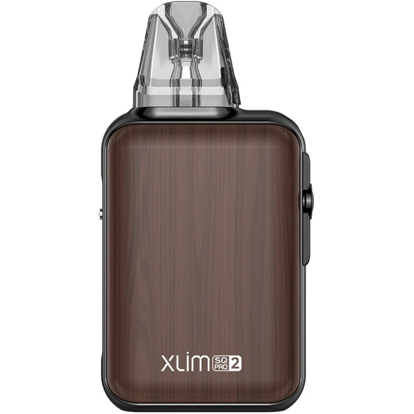 OXVA Xlim SQ Pro 2 Pod Kit Brown Wood - Elektronické cigarety - Obrázek 854853ad6fd84e77b7473cf1fd532da0