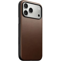 Nomad Modern Leather Case MagSafe kožený kryt iPhone 17 Pro Max Brown - Pouzdra