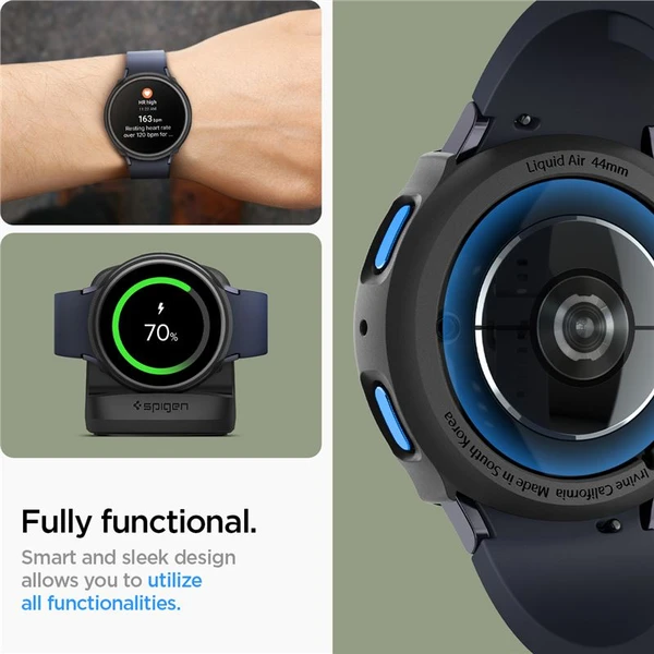 Spigen Liquid Air pouzdro Samsung Galaxy Watch7 (44mm) matně černé - Pouzdra - Obrázek 85629399b533411aaff9161021bc5696