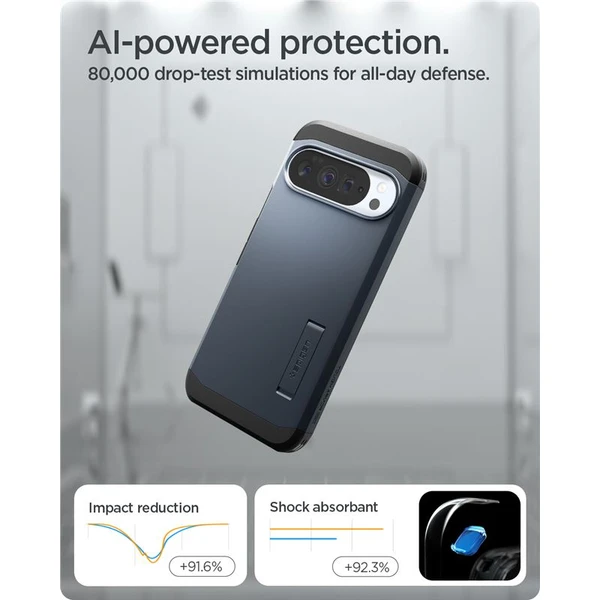 Spigen Tough Armor MagSafe kryt Google Pixel 10 Pro XL šedý - Pouzdra - Obrázek 856b7f85a197495f9515134e6dfe1fe9