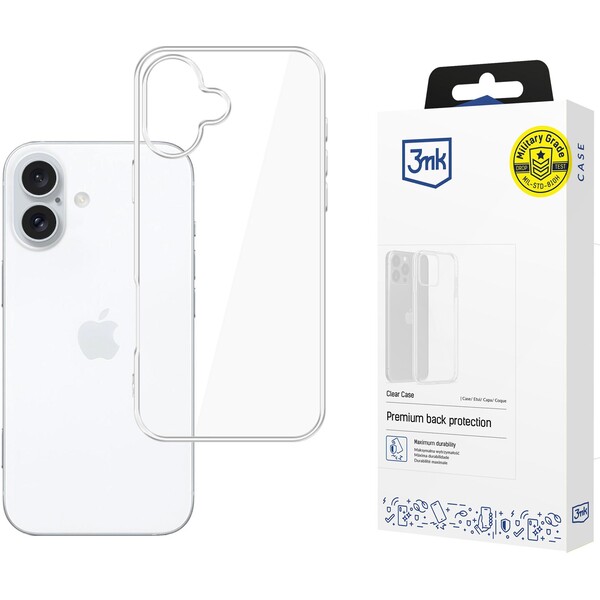 3mk Clear Case kryt Apple iPhone 17
