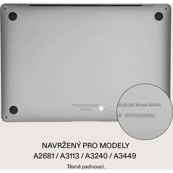 Burga pouzdro pro MacBook Air 13,6" (2022–2026) Nocturnal - Pouzdra - Obrázek 85887d66bad942078b1e23bd737ccfb6