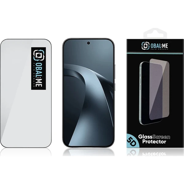 OBAL:ME 5D tvrzené sklo pro Xiaomi 17T černé - Ochranné folie a skla - Obrázek 858d7585634b416e891cb31a51cf84b2