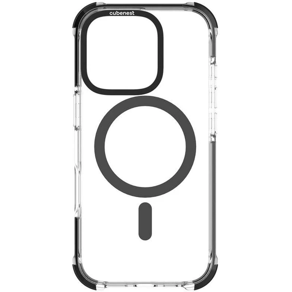 Cubenest MagPro Strong Guard kryt iPhone 16 Pro černý - Pouzdra - Obrázek 85DF000L01