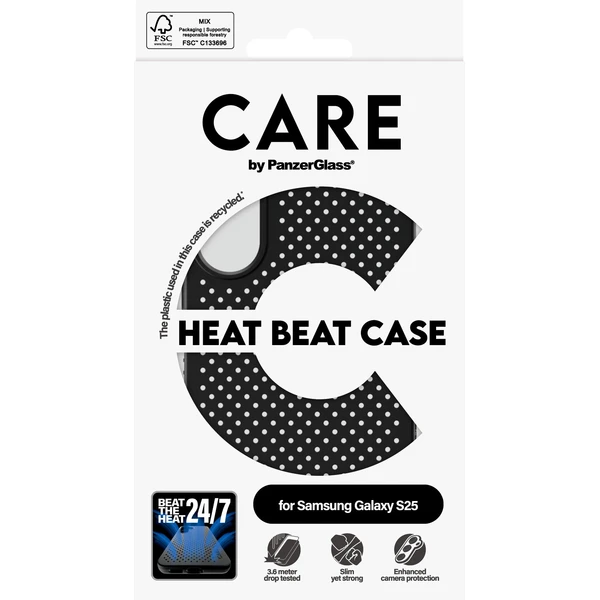 PanzerGlass® CARE kryt Samsung Galaxy S25 Heat Beat - Pouzdra - Obrázek 85FC000J01
