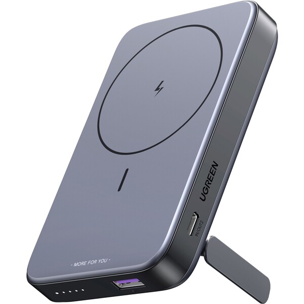 UGREEN 10000mAh Bezdrátová Powerbanka magnetická Šedá