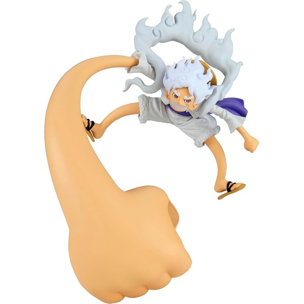 Figurka Banpresto One Piece - Monkey D. Luffy Gear 5 (Vol. 4) 18 cm Vícebarevná