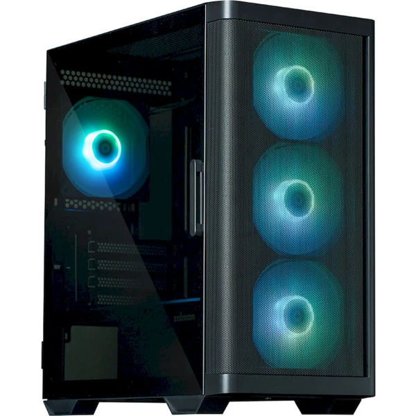 ZALMAN M4 černá - Počítačové skříně - Obrázek 85U8000P01