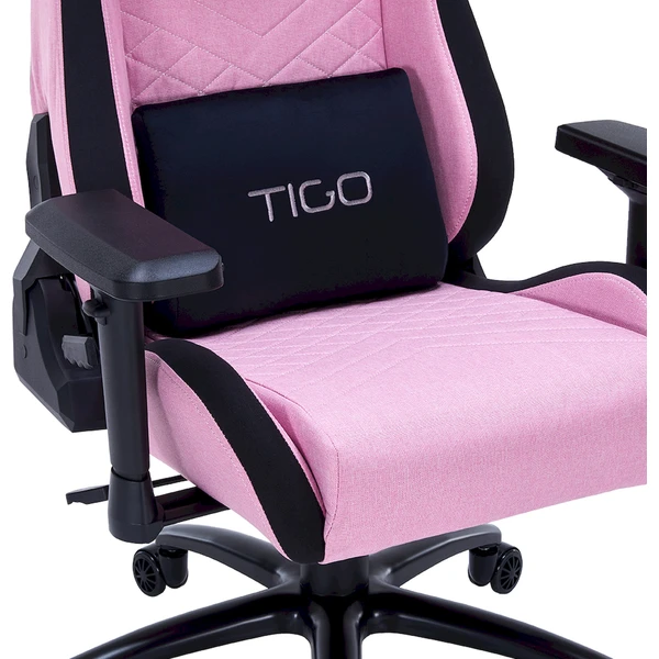 TIGO Witch herní židle růžová/černá - Židle - Obrázek 85UQ000K01