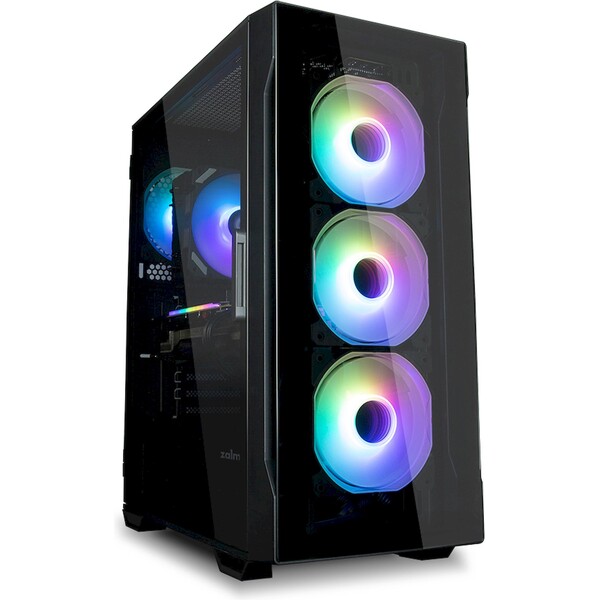 ZALMAN i3 NEO TG černá (i3 NEO TG Black) Černá