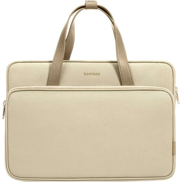 tomtoc Shoulder Bag 14" a 13" MacBook Pro / Air khaki, TOM-H22C1K1