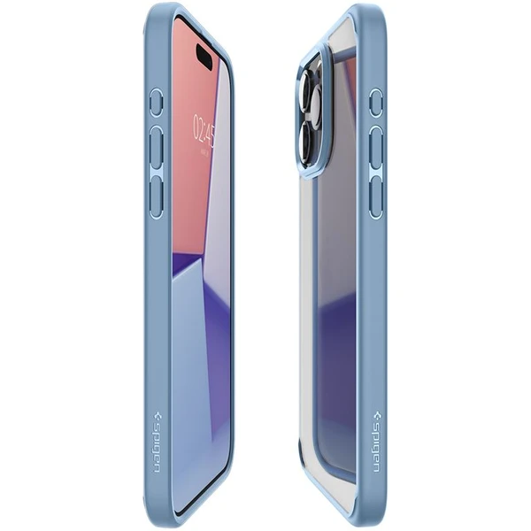 Spigen Crystal Hybrid kryt iPhone 15 Pro Max modrý - Pouzdra - Obrázek 85Z8000601
