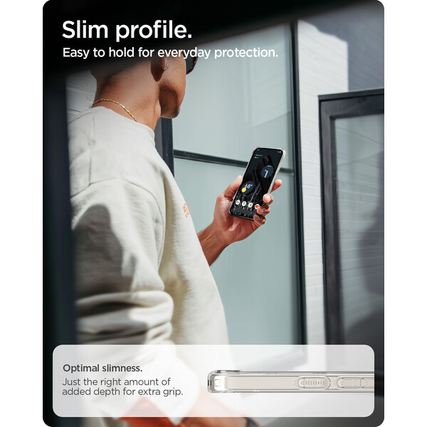 Spigen Ultra Hybrid MagSafe kryt Google Pixel 10a clear white - Pouzdra - Obrázek 85b4cc74e62a4734b05a74496643cc1d