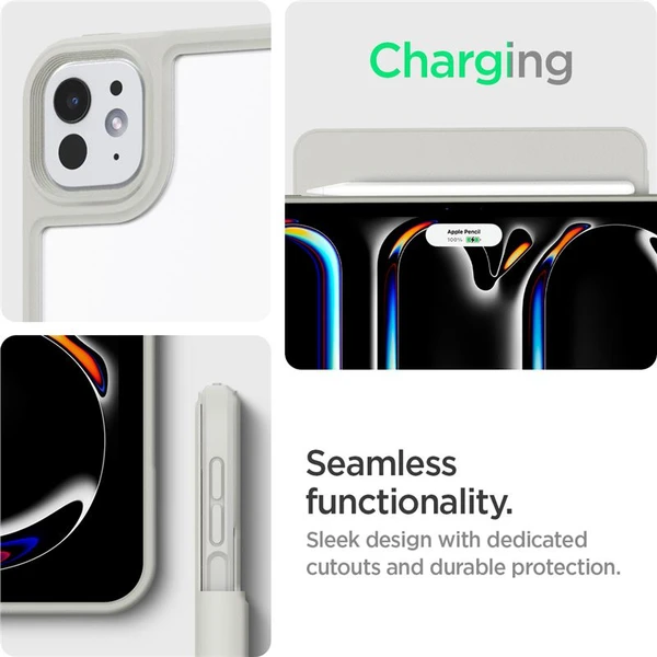 Spigen Air Skin Pro Onetap pouzdro iPad Pro 13" (2025) šedé - Pouzdra - Obrázek 85b93e1080474a81812417234b2c0191