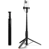 Spigen Tripod Selfie Stick Auto-Open držák na selfie černý - Držáky