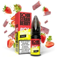 Riot BAR EDTN Salt Kyselá jahoda 10ml (10mg) - E-liquidy