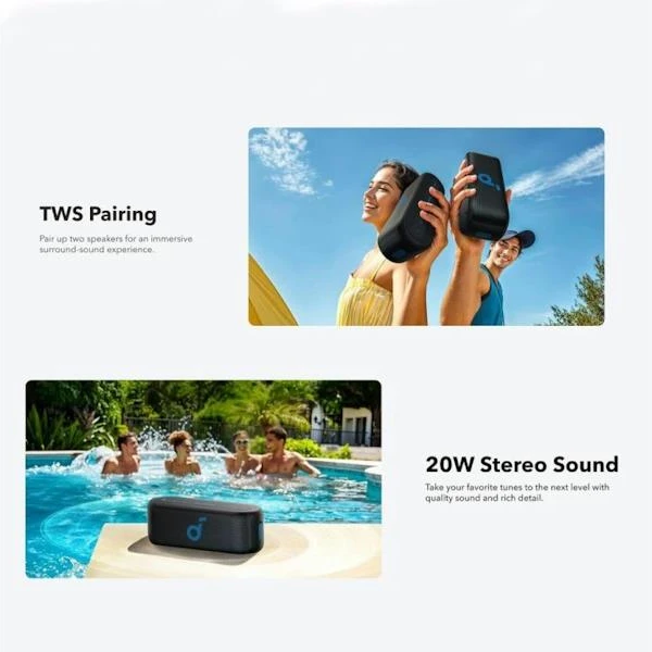 Anker Soundcore Select 2S bezdrátový reproduktor černý - Reproduktory - Obrázek 85ebc5831fcf4dab80b681bb3cd7723f