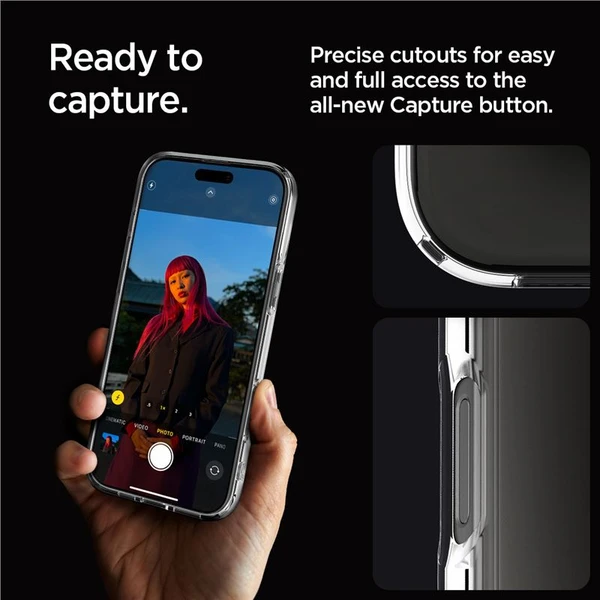 Spigen Ultra Hybrid kryt iPhone 16 Pro crystal clear - Pouzdra - Obrázek 85f5f5c868864b10b8f2a5d60d00f9d6