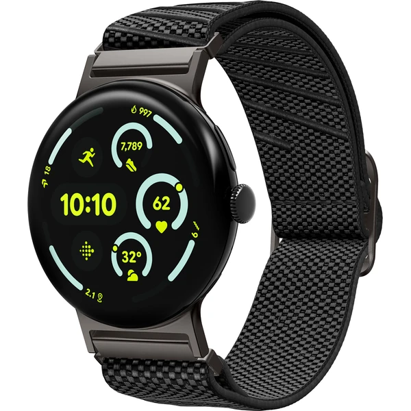 Spigen Lite Fit X V2 řemínek Google Pixel Watch 4/3 45mm černý