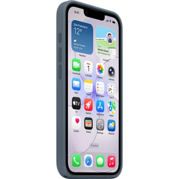 Apple silikonový kryt s MagSafe na iPhone 17e ocelově modrý - Pouzdra - Obrázek 86032669c04d422b94ef46d81f4a1f03