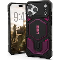 UAG Monarch Pro MagSafe kryt iPhone 18 Pro Max/17 Pro Max černý/fialový - Pouzdra