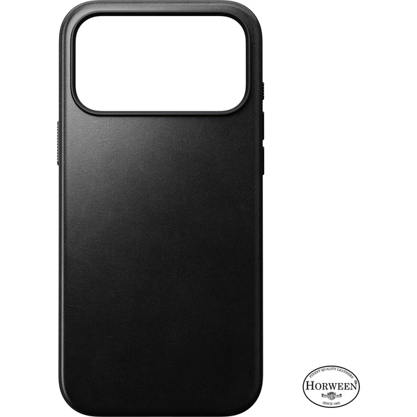Nomad Modern Leather (Horween) MagSafe kožený kryt iPhone 18 Pro Max Black - Pouzdra - Obrázek 8618a4941cd446539e0630f2ef976119
