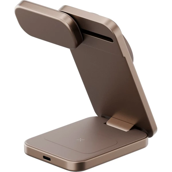 ENERGEA MagTrio Plus 3v1 Foldable (Qi2) MagSafe nabíječka zlatá - Nabíječky - Obrázek 862ef31d9bb644af800f416a628e6230