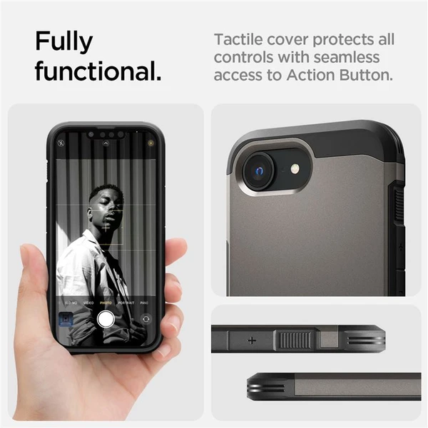 Spigen Tough Armor MagSafe kryt iPhone 17e/16e šedý - Pouzdra - Obrázek 86326d8f72c142fda03c926f00335250