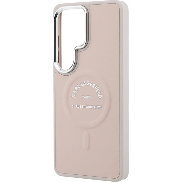 Karl Lagerfeld PU RSG Logo Magnetic kryt Samsung Galaxy S26 Ultra růžový - Pouzdra - Obrázek 86441b91b8dd44069e24cfb3c7d8c6fa