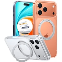 Torras Ostand Pro MagSafe kryt iPhone 17 Pro clear - Pouzdra